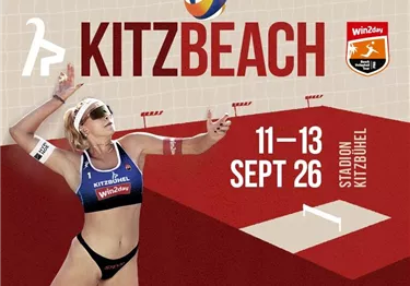 Ein sportliches Event für Beachvolleyball findet in Kitzbühel statt. Die Veranstaltung trägt den Namen "KitzBeach" und findet vom 11. bis 13. September 26 im Stadion Kitzbühel statt.